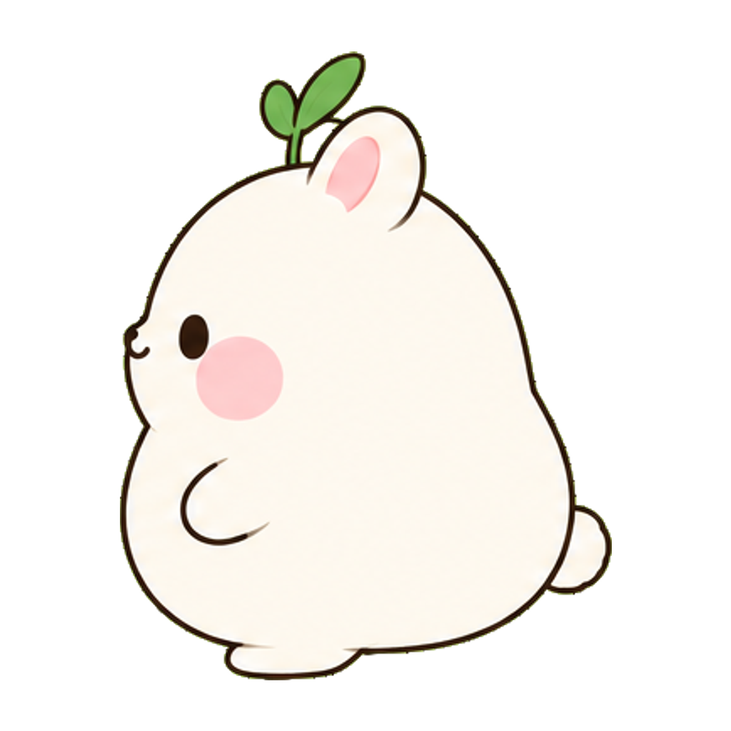 콩떡이 왼쪽 측면