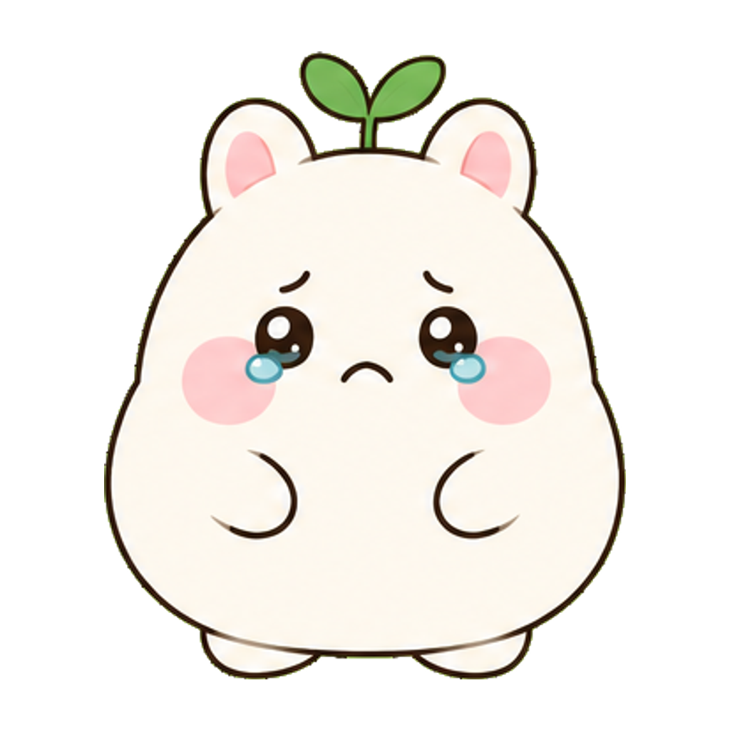 콩떡이 슬픔
