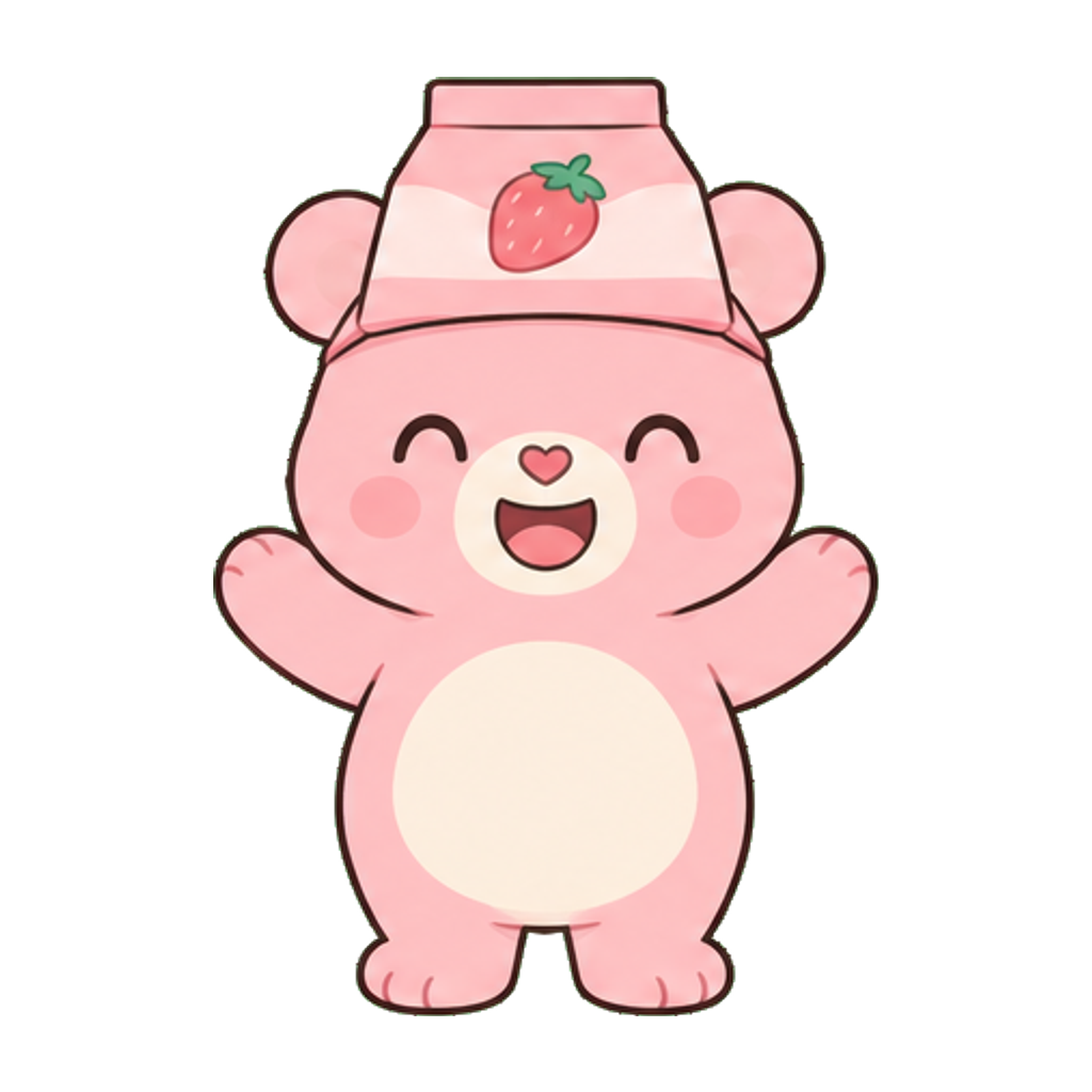 딸기곰 기쁨