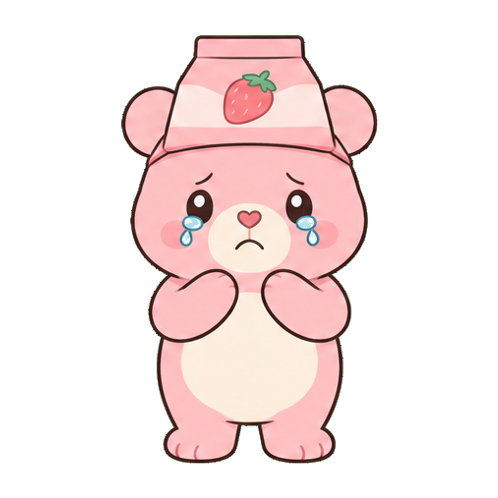 딸기곰 슬픔
