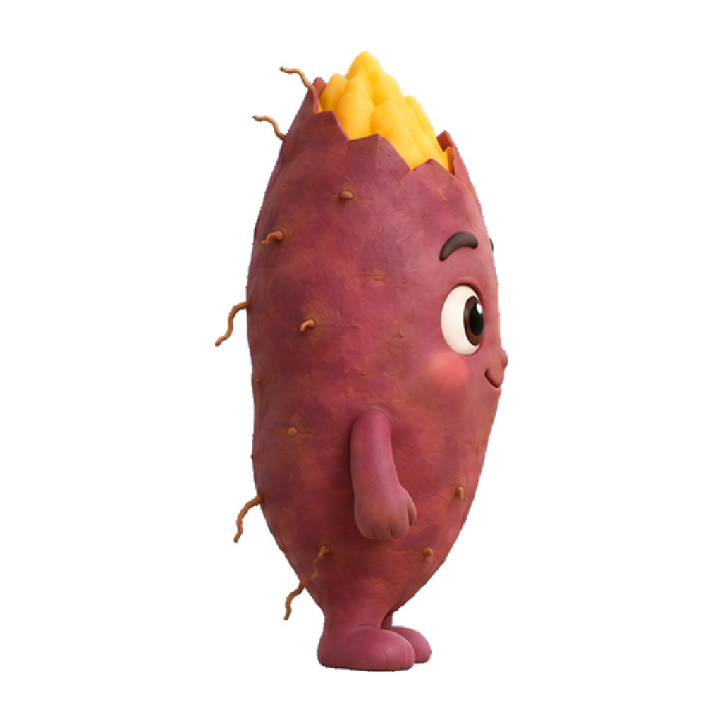 고구마맨 오른쪽 측면
