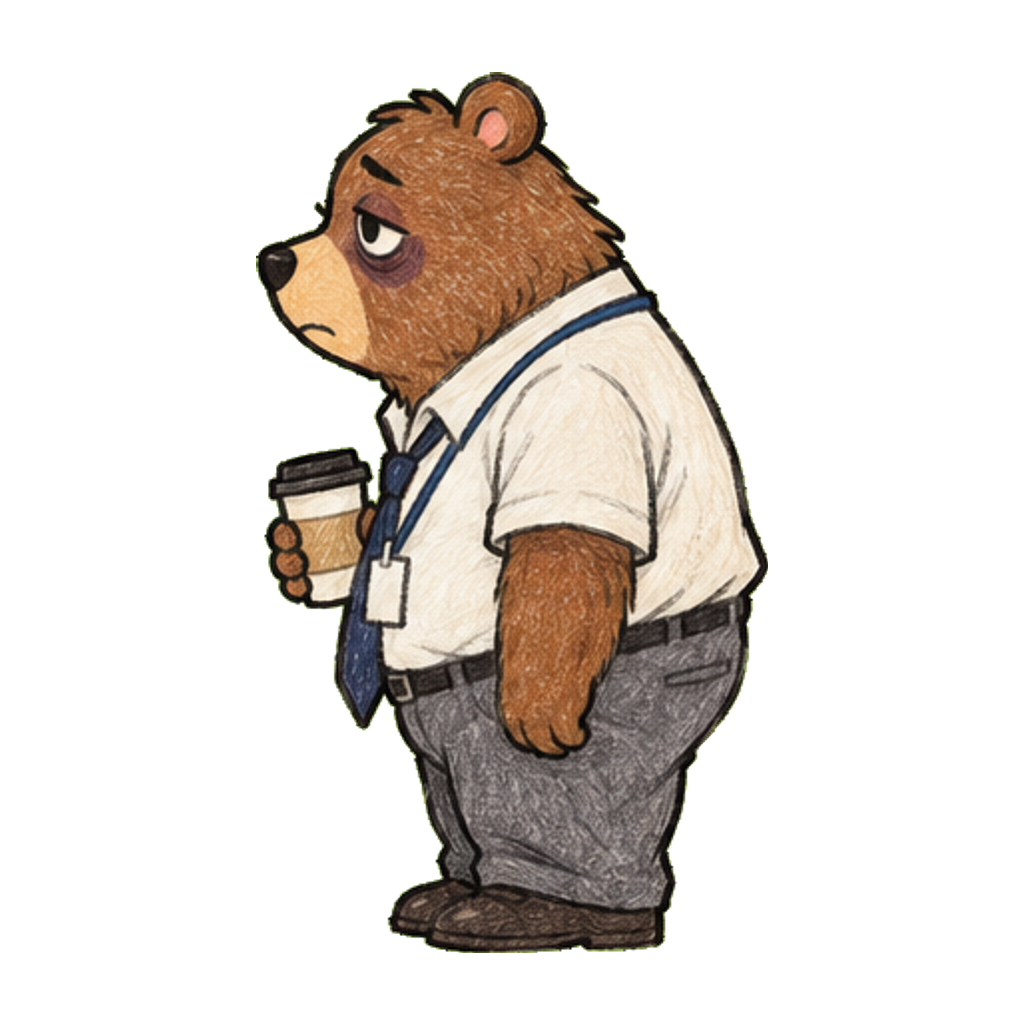 김대리곰 왼쪽 측면