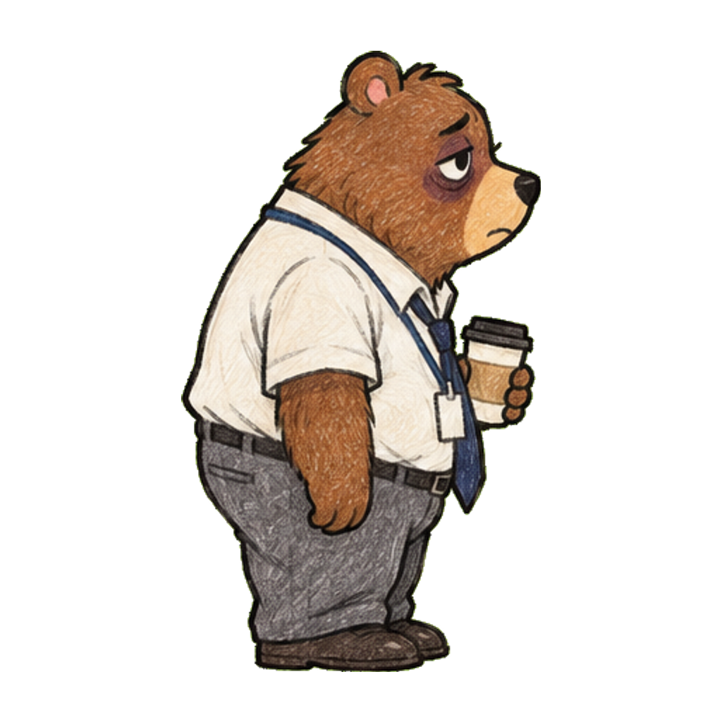 김대리곰 오른쪽 측면