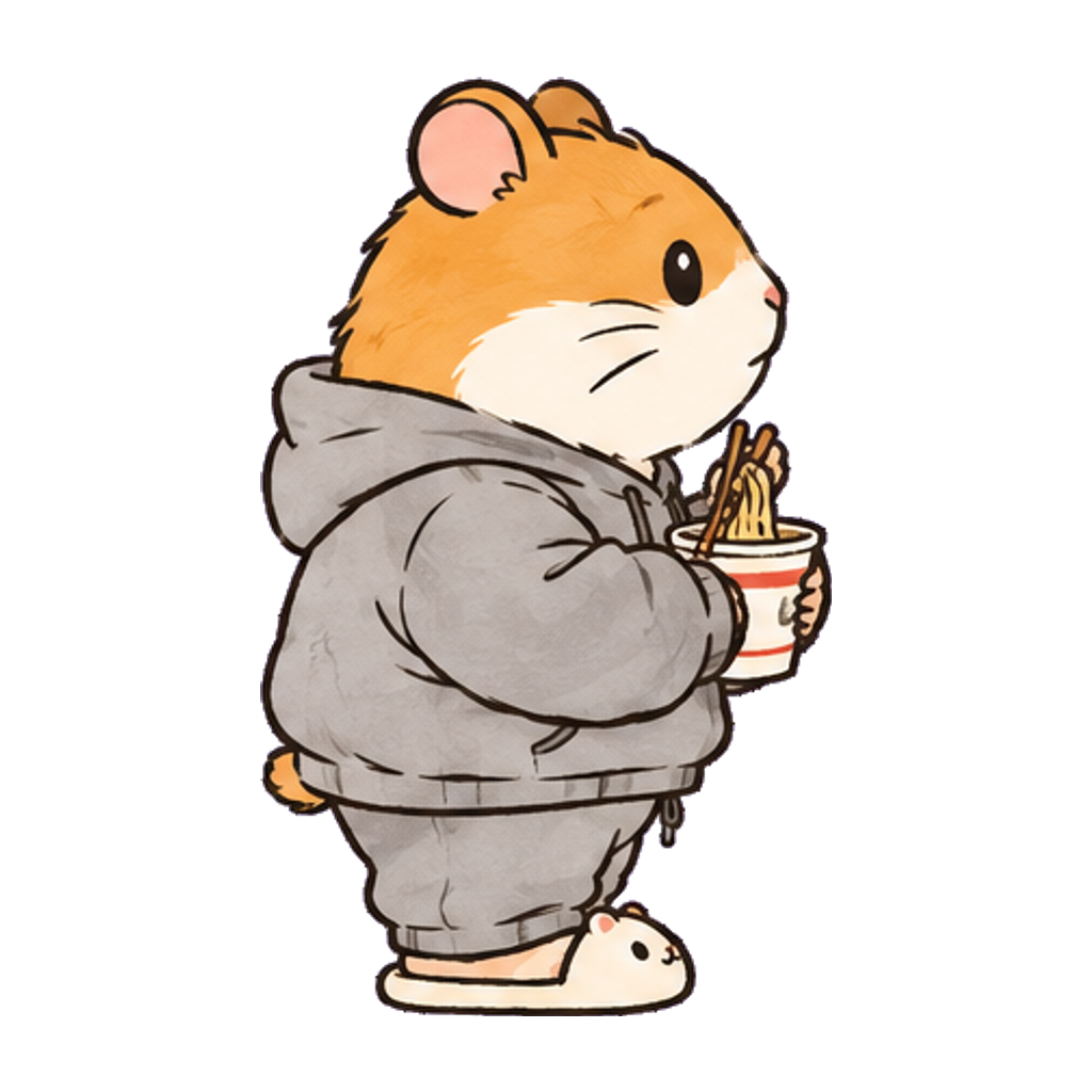 햄찌 오른쪽 측면